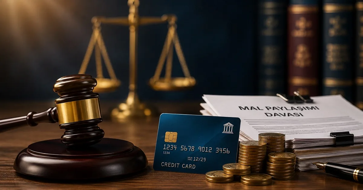 boşanma davası sonrası çekilen kredi ve mal paylaşımı davası